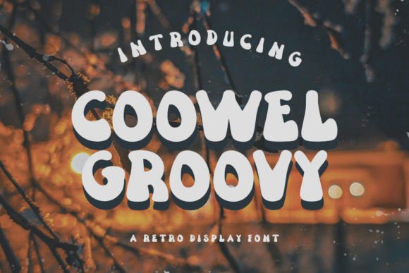 Boost Your Campaign with Coowel Groovy: A Charming Display Font