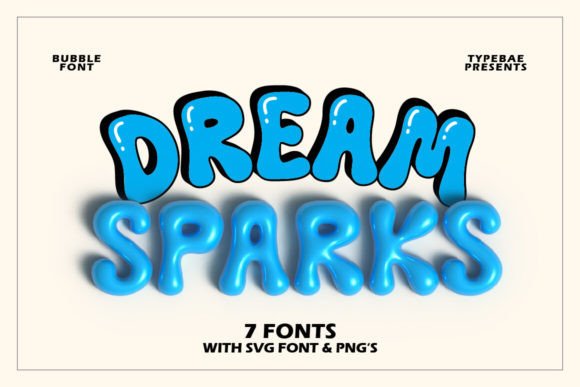 Bring Cheer to Your Crafts with Dream Sparks Font