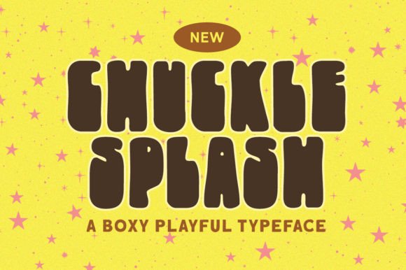 Chuckle Splash: A Playful Display Font for Creative Branding