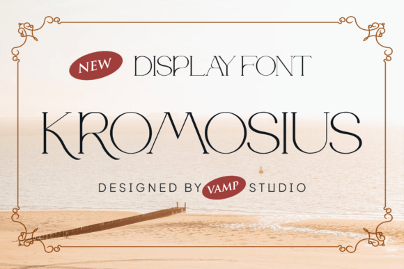 Elevate Your Brand with Kromosius: A Modern Display Font