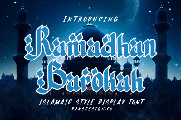 Enhance Your Brand with Ramadah Barokah Font