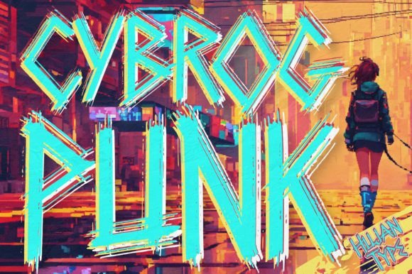 Explore Cybrogpunk: A Bold Font for Futuristic Branding