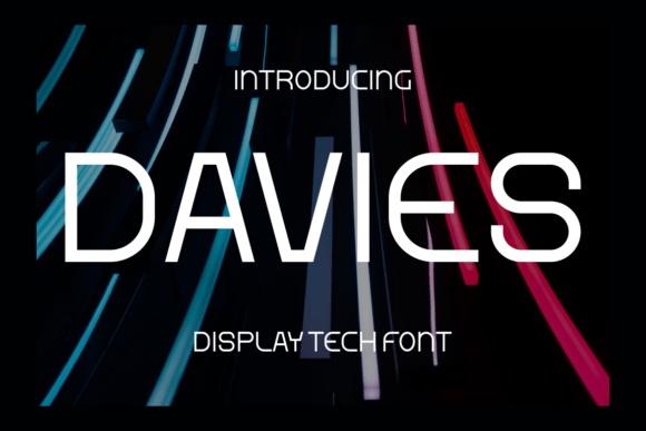 Exploring Davise: A Futuristic Display Font for Branding