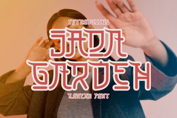 Jada Garden: A Distinctive Korean-Style Font for Creative Campaigns