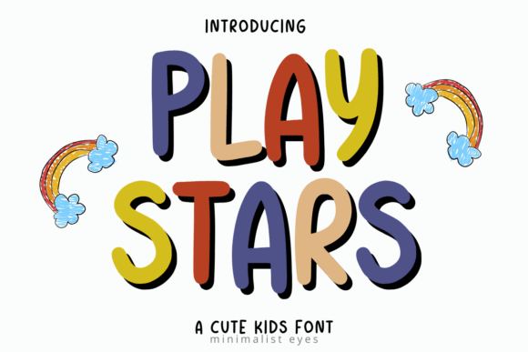 Play Stars: A Charming Display Font for Engaging Web Designs