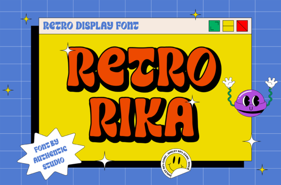 Retrorika: A Nostalgic Yet Modern Display Font