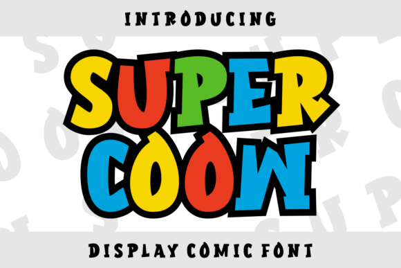 Super Coow: A Joyful Display Font for Editorial Design