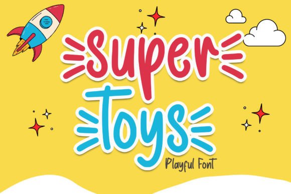 Super Toys: A Playful Display Font for Engaging Web Designs