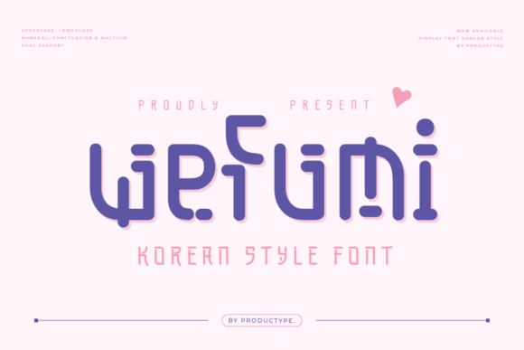 Wefumi: A Premium Font for Korean Elegance in Web Design