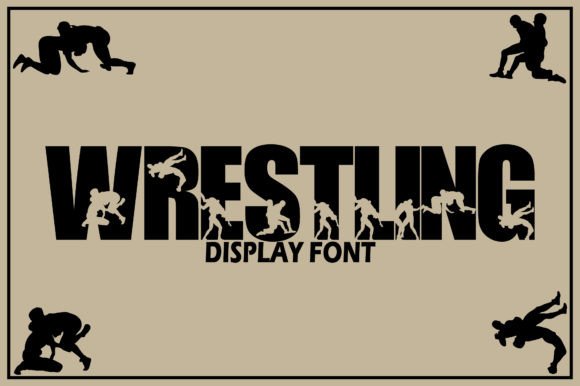 Wrestling: A Bold Display Font for Editorial Design